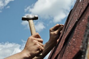 nailing shingles