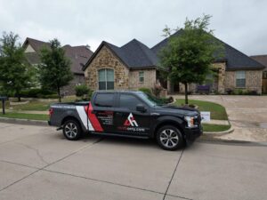 RoofsOnly.com roofing contractor vehicle