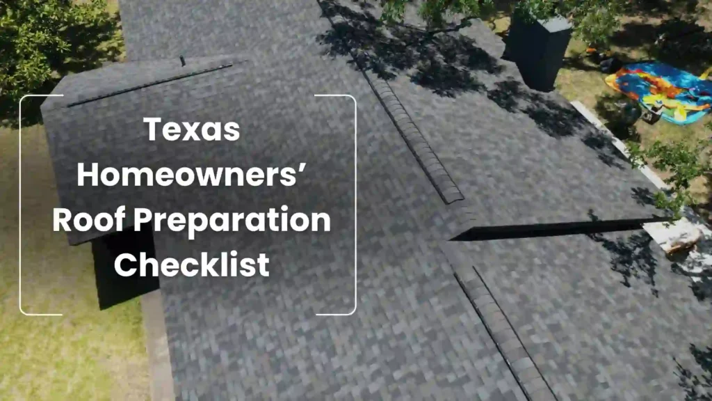 Texas Homeowners’ Roof Preparation Checklist image