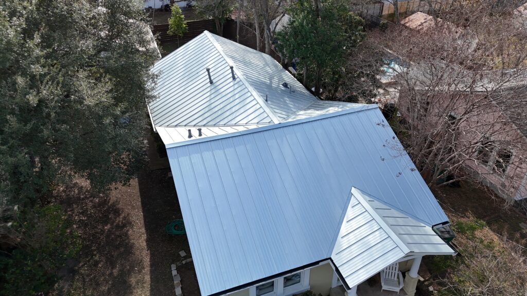 Metal roof cedar park