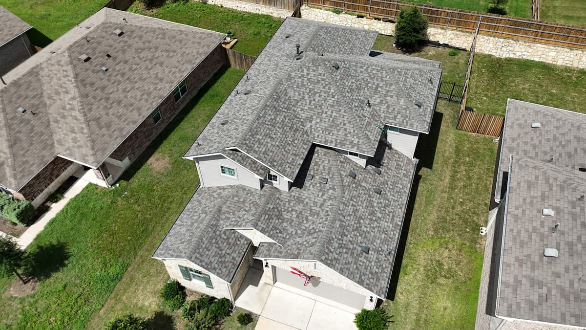 Residential roof replacement in Pflugerville Texas by RoofsOnly.com