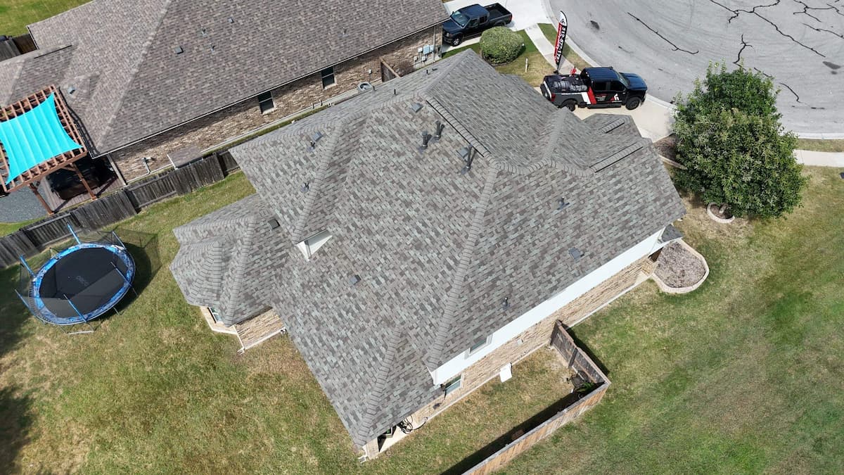 Residential roof replacement in New Braunfels Texas by RoofsOnly.com