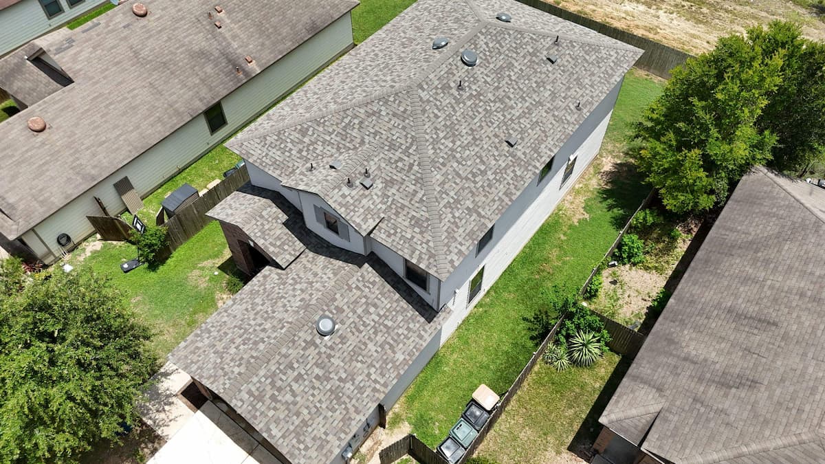 Residential roof replacement in Kyle Texas by RoofsOnly.com