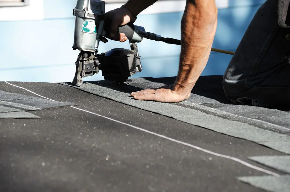 How to repair roof shingles blown off