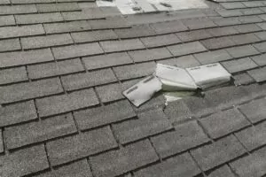 another hail damaged roof